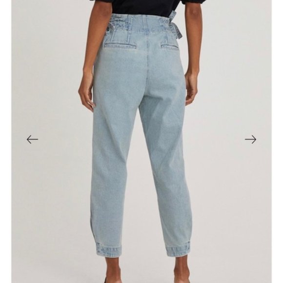 Something Navy Sydney Side Tie Pants - Picture 5 of 6